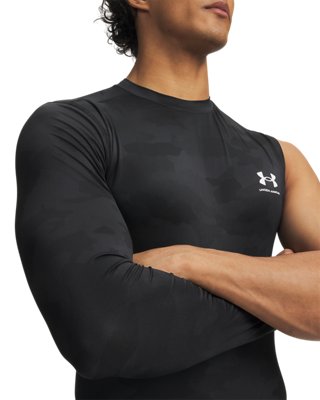 HeatGear® Asymmetrical Right Top Printed Men's Long Sleeve - Image 4