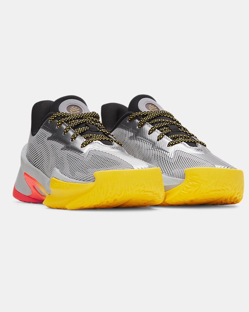 Curry Series 7 Grade School Basketball Shoes - Image 5